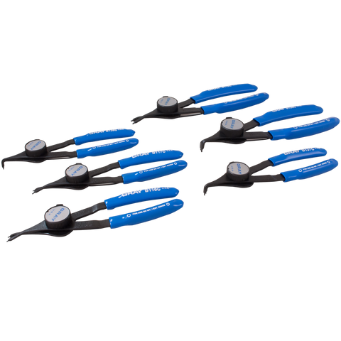 6 piece snap ring convertible plier set
