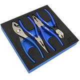 4 Piece General Maintenance Pliers Set