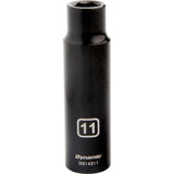1/2" Drive 6 Point Metric, Deep Length, Impact Sockets