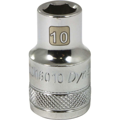 1/2" Drive 6 Point Metric, Standard Length, Chrome Sockets