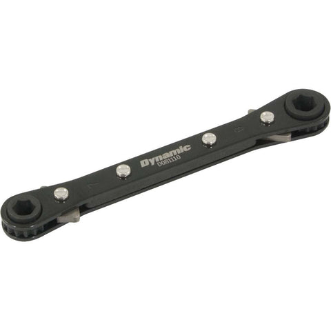 7mm X 8mm Double Box End Ratcheting Wrench, Straight