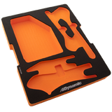 Hex Keys, Locking Pliers and Adjustable Wrenches Set with Foam Tool Organizer