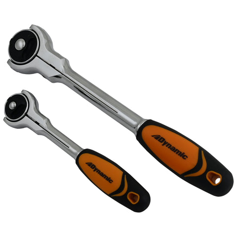 Swivel Head Ratchet Set, 1/4" and 3/8" Drive