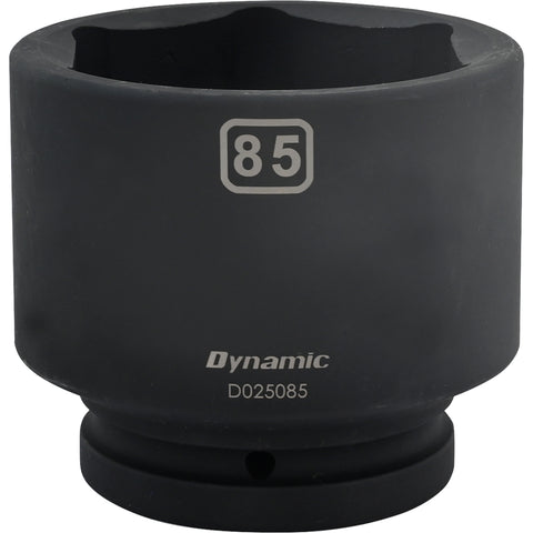 1" Drive Metric Impact Black Industrial Finish - Standard Length