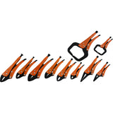 Grip-on® 10 Piece Essential Locking Pliers Set