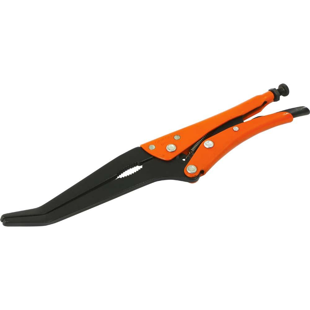 Dynamic Tools D055006 Bent Nose Pliers with Comfort Grip Handle, 11