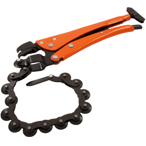grip on locking chain pipe cutter heavy duty