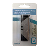 Replacement Blades for Utility Knives Gray 210 and 213 (5 Pack)