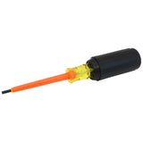 Slotted Insulated Screwdrivers - Round Shank
