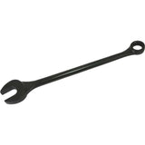 12 point SAE round shank large combination wrenches 15 offset black oxide finish