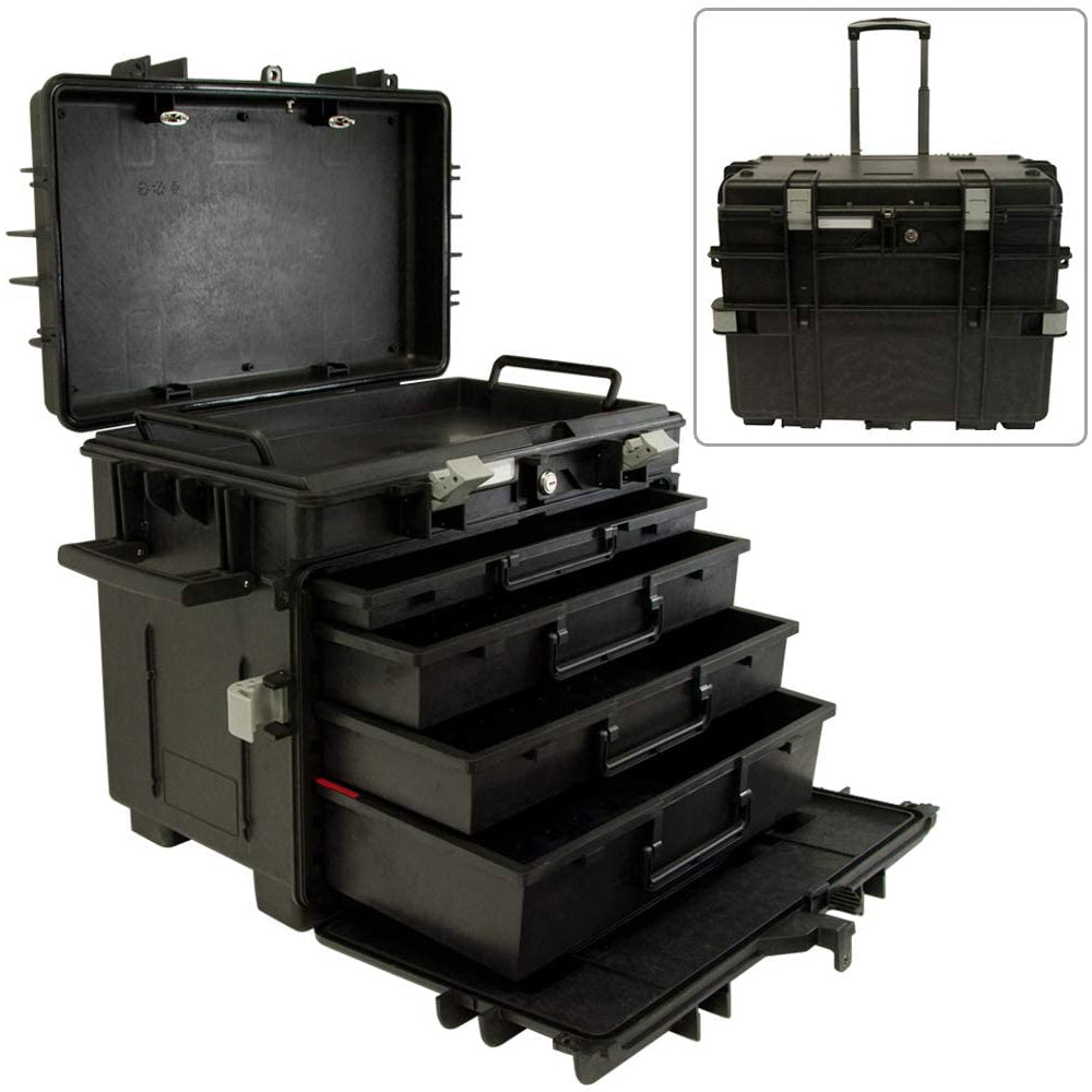 Gray Tools Mobile Tool Chest with 4 Drawers Industrial Version 941004