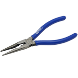 Straight Needle Nose Pliers with Cutter, with Vinyl Grips