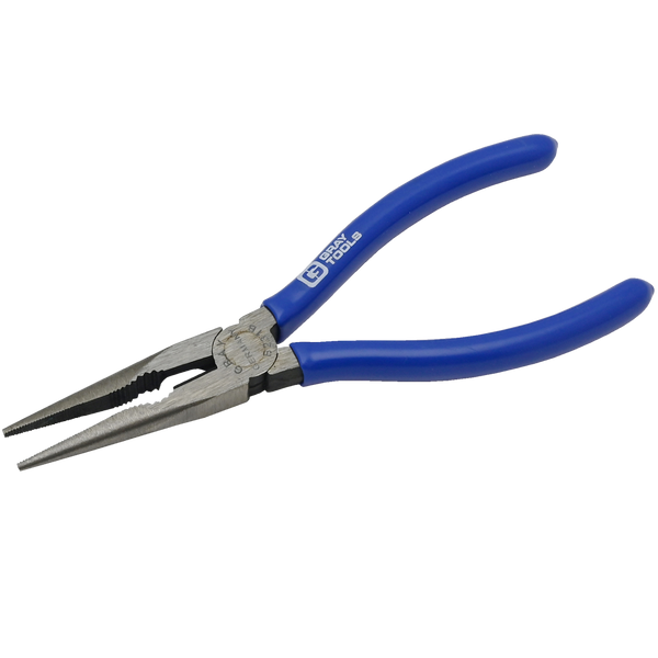 Straight Needle Nose Pliers with Cutter, with Vinyl Grips