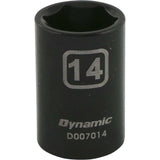 3/8" Drive 6 Point Metric Standard Length Impact Sockets