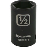 3/8" Drive 6 Point SAE Standard Length Impact Sockets