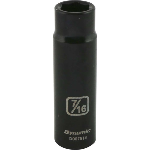 3/8" Drive 6 Point SAE Deep Length Impact Sockets