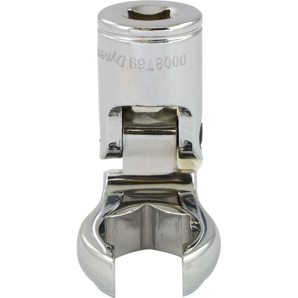 3/8" Drive Metric Flex Head, Crow Foot Flare Nut Chrome Sockets