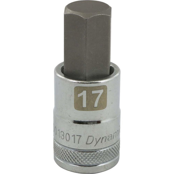 1/2" Drive Metric Hex Head, Standard Length, Chrome Bit Sockets