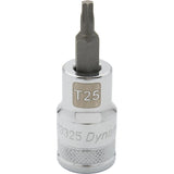 1/2" Drive Torx® Head, Standard Length, Chrome Bit Sockets