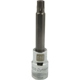 1/2" Drive Torx® Head Long Length Chrome Bit Sockets