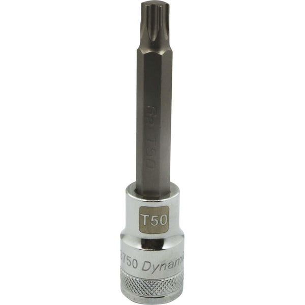 1/2" Drive Torx® Head Long Length Chrome Bit Sockets