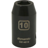 1/2" Drive 6 Point Metric, Standard Length, Impact Sockets