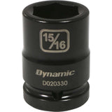3/4" Drive 6 Point SAE, Standard Length, Impact Sockets