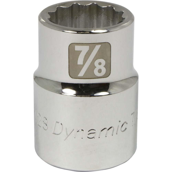 3/4" Drive 12 Point SAE, Standard Length, Chrome Sockets