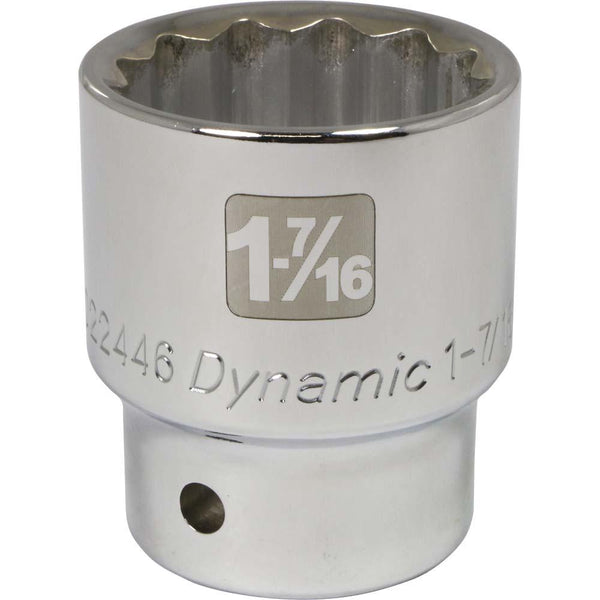3/4" Drive 12 Point SAE, Standard Length, Chrome Sockets