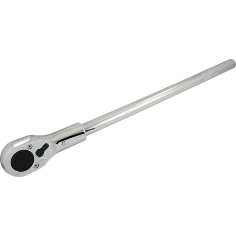 1" Drive 24 Tooth Ratchet, 24¼" Long, Chrome Finish