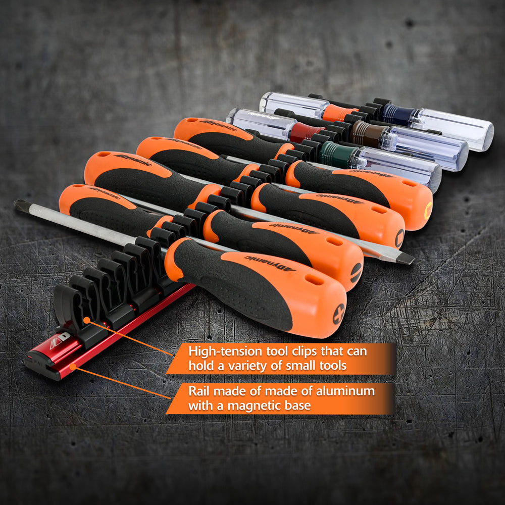 Aluminum Screwdriver and Small Tool Organizer Dynamic Tools Online