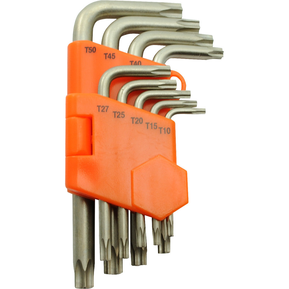 9 Piece Torx® Hex Key Set, T10 - T50 – Dynamic Tools Online
