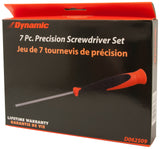 7 Piece Precision Screwdriver Set, Slotted & Phillips®