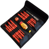 14 Piece Insulated Screwdriver Set with Interchangeable Blades