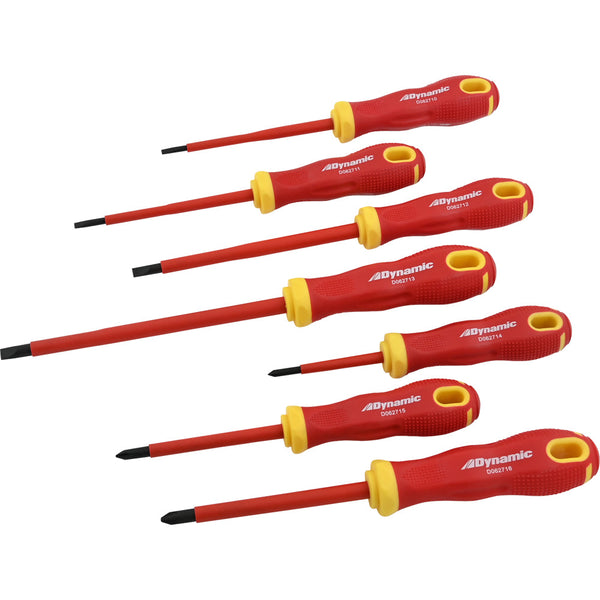 7 Piece Insulated Screwdriver Set, Slotted & Phillips®