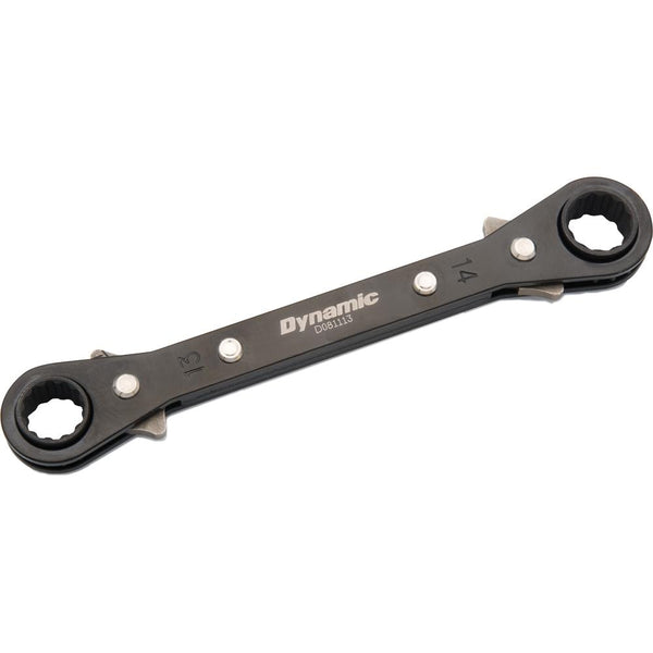 13mm X 14mm Double Box End Ratcheting Wrench, Straight