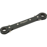 15mm X 17mm Double Box End Ratcheting Wrench, Straight