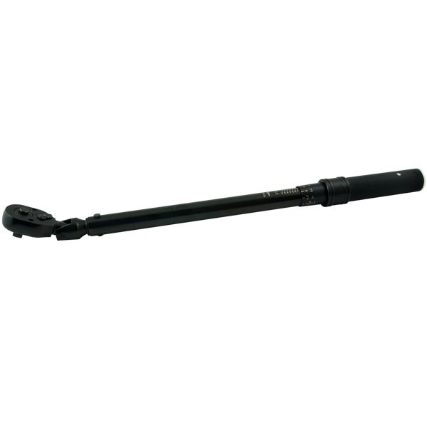 3/8" Drive Flex Head Torque Wrench, 10-80 Ft/lbs, 32 Teeth