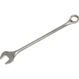 12 Point Metric Round Shank Combination Wrenches - 15° Offset - Satin Chrome Finish
