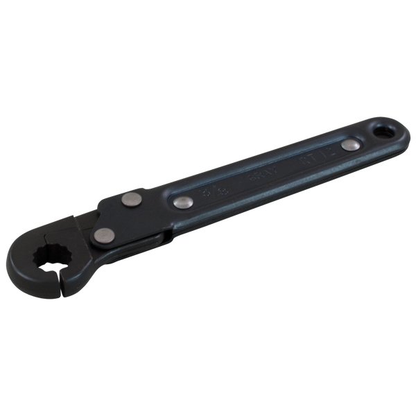SAE ratcheting tube wrenches black finish