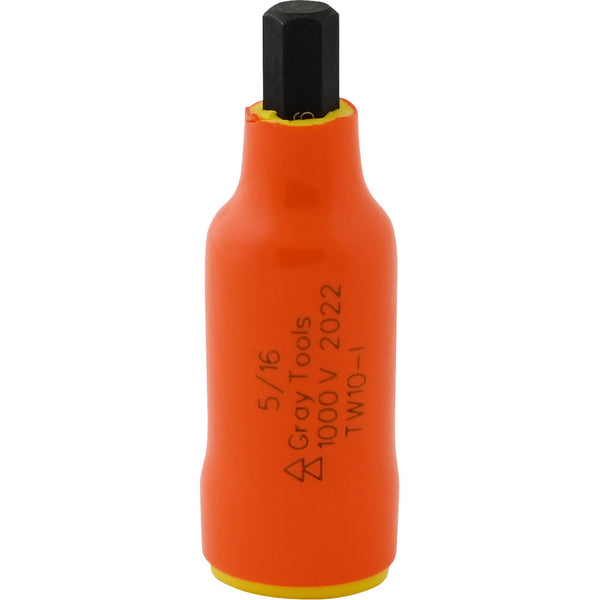 3/8" Drive SAE Hex Head Insulated Sockets - Standard Length